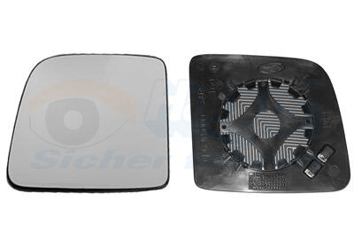 Spiegelglas, Außenspiegel rechts für FORD TRANSIT CONNECT (P65_, P70_, P80_)