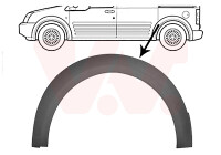 Verbreiterung, Kotflügel hinten links für FORD...
