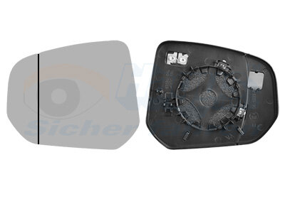Spiegelglas, Außenspiegel links für FORD TOURNEO CONNECT / GRAND TOURNEO CONNECT V408 Großraumlimousi