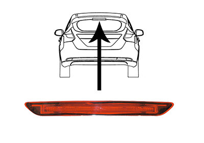 Zusatzbremsleuchte mitte für FORD FOCUS III Stufenheck