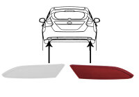 Rückstrahler rechts für FORD FOCUS III Stufenheck