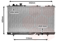 Kühler, Motorkühlung  für MAZDA PREMACY (CP)