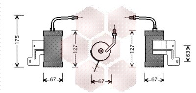 Trockner, Klimaanlage  für MAZDA 626 IV (GE)