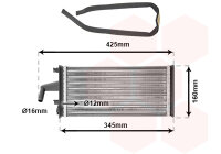 Wärmetauscher, Innenraumheizung  für IVECO...