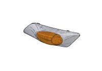 Blinkleuchte seitlicher Einbau,vorne links für IVECO...