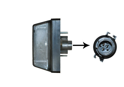 Kennzeichenleuchte rechts für FIAT DUCATO Pritsche/Fahrgestell (244_)