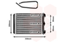 Wärmetauscher, Innenraumheizung  für...