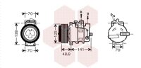 Kompressor, Klimaanlage  für MERCEDES-BENZ SLK (R171)