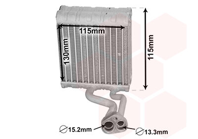 Verdampfer, Klimaanlage hinten für MERCEDES-BENZ S-CLASS (W221, V221)