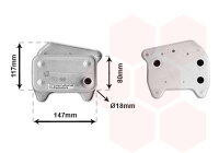 Ölkühler, Motoröl  für MERCEDES-BENZ S-CLASS (W220, V220)