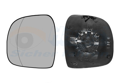 Spiegelglas, Außenspiegel links für MERCEDES-BENZ VITO / MIXTO Kasten (W639)