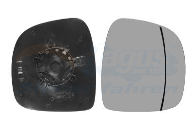 Spiegelglas, Außenspiegel rechts für MERCEDES-BENZ VITO / MIXTO Kasten (W639)
