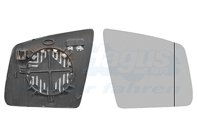 Spiegelglas, Außenspiegel rechts für MERCEDES-BENZ R-CLASS (W251, V251)
