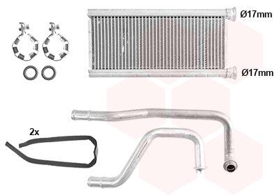 Wärmetauscher, Innenraumheizung  für MITSUBISHI MIRAGE / SPACE STAR VI Schrägheck (A0_A)