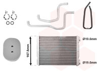 Wärmetauscher, Innenraumheizung  für NISSAN...