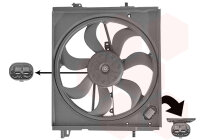Lüfter, Motorkühlung  für NISSAN QASHQAI...