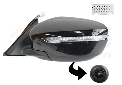 Außenspiegel links für NISSAN X-TRAIL III (T32_, T32R, T32RR)