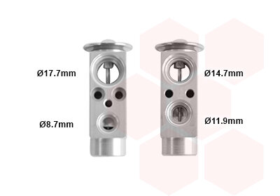 Expansionsventil, Klimaanlage  für OPEL ASTRA G CC (T98)