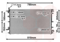 Kühler, Antriebsbatterie  für OPEL AMPERA (R12)