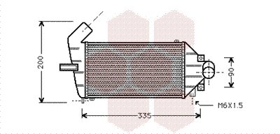 Ladeluftkühler  für OPEL ASTRA G CC (T98)