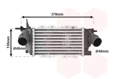 Ladeluftkühler  für OPEL VECTRA B (J96)