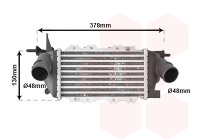 Ladeluftkühler  für OPEL VECTRA B (J96)