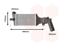Ladeluftkühler  für OPEL ASTRA G CC (T98)