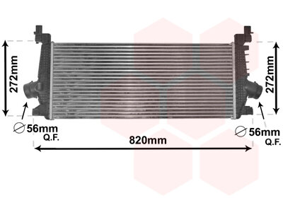 Ladeluftkühler  für OPEL INSIGNIA A (G09)