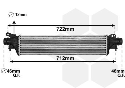 Ladeluftkühler  für OPEL ADAM (M13)