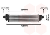 Ladeluftkühler  für OPEL MOKKA / MOKKA X (J13)