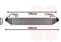 Ladeluftkühler  für OPEL ASTRA K (B16)