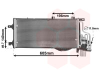 Kondensator, Klimaanlage  für OPEL CORSA C (X01)