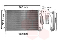 Kondensator, Klimaanlage  für FIAT CROMA (194_)