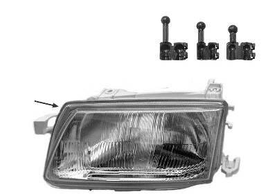 Hauptscheinwerfer links für OPEL ASTRA F CC (T92)