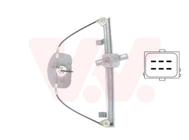 Fensterheber vorne links für OPEL CORSA D (S07)