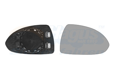 Spiegelglas, Außenspiegel rechts für OPEL CORSA D (S07)