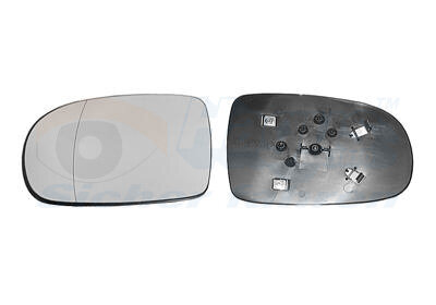 Spiegelglas, Außenspiegel links für OPEL CORSA C (X01)