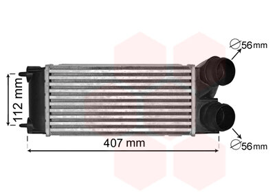 Ladeluftkühler  für CITROËN C4 I (LC_)