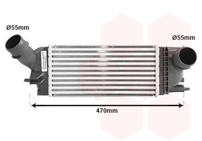 Ladeluftkühler  für PEUGEOT 407 (6D_)