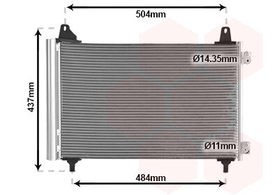 Kondensator, Klimaanlage  für DS DS 3 / DS 3 CROSSBACK (UR_, UC_, UJ_)