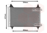 Kondensator, Klimaanlage  für DS DS 3 / DS 3 CROSSBACK (UR_, UC_, UJ_)