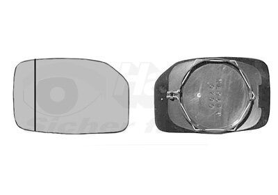 Spiegelglas, Außenspiegel links für PEUGEOT 106 I (1A, 1C)