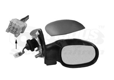 Außenspiegel rechts für PEUGEOT 206 Schrägheck (2A/C)