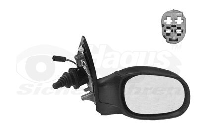 Außenspiegel rechts für PEUGEOT 206+ (2L_, 2M_)