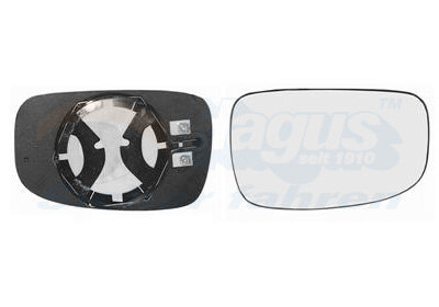 Spiegelglas, Außenspiegel rechts für PEUGEOT 306 Schrägheck (7A, 7C, N3, N5)