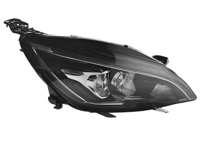 Hauptscheinwerfer rechts für PEUGEOT 308 II (LB_, LP_, LW_, LH_, L3_)