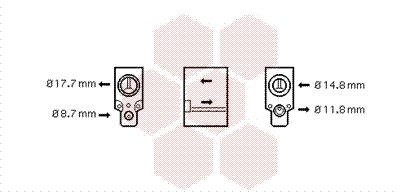 Expansionsventil, Klimaanlage  für RENAULT MEGANE I (BA0/1_)