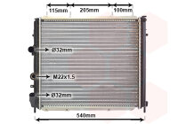 Kühler, Motorkühlung  für RENAULT KANGOO...