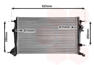 Kühler, Motorkühlung  für RENAULT SCÉNIC III (JZ0/1_)