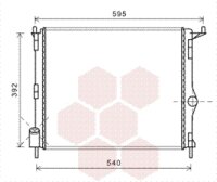 Kühler, Motorkühlung  für DACIA LOGAN (LS_)